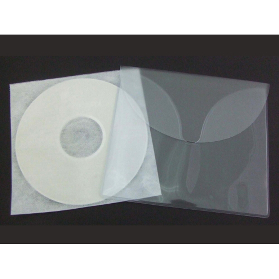 付属品もまとめて保管 「音楽CDコンパクト収納ソフトケース」 CD・DVDケース