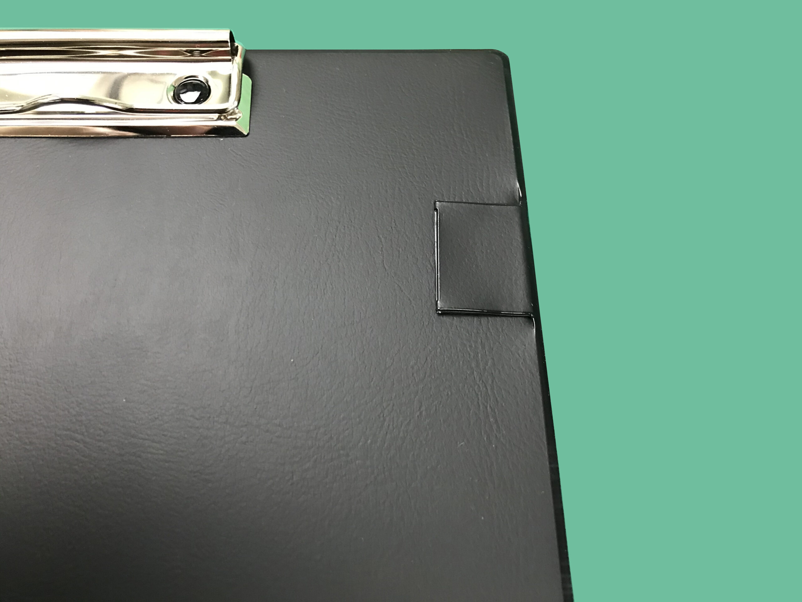 PVCクリップボード　ペン差し付き